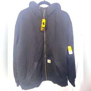 Carhartt Men's Rain Defender Paxton Heavyweight Hooded Sweatshirt w zipper